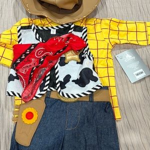 Woody Toy Story costume new never used 3-6 months